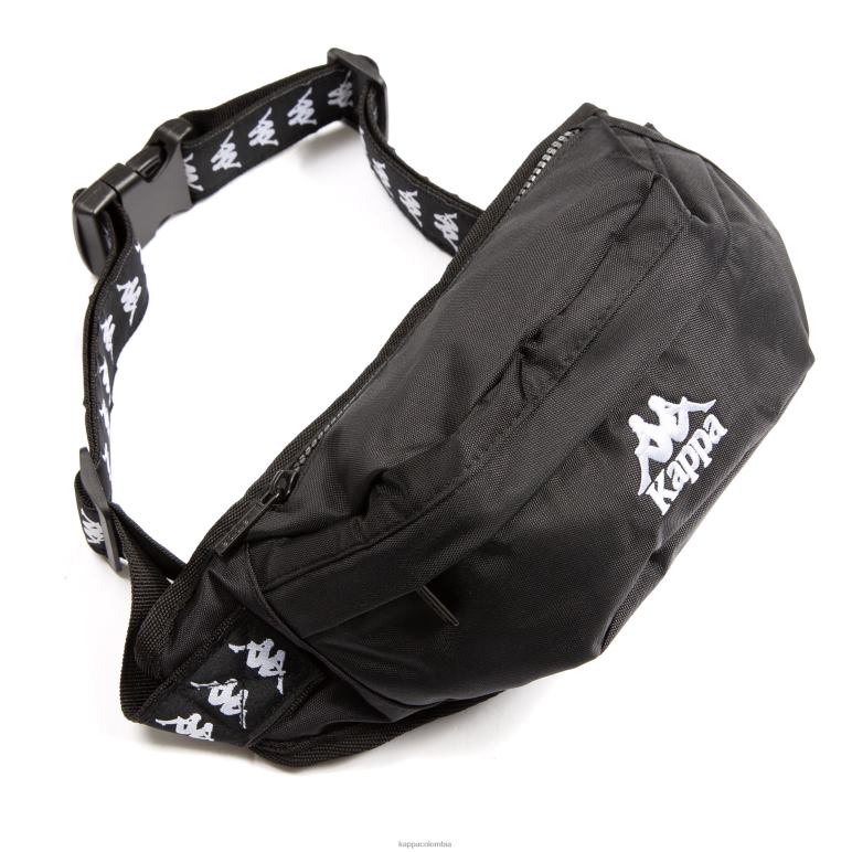 Kappa unisexo bolso 222 banda anais blanco negro B8N4D362