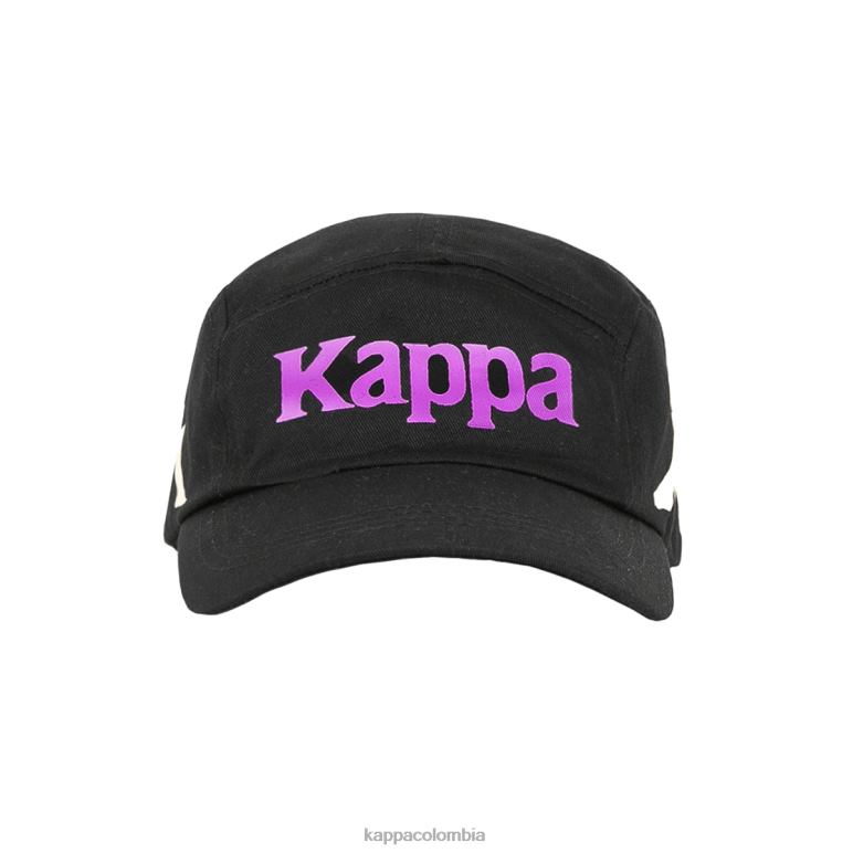 Kappa unisexo gorra anfrei auténtica arena de humo negro B8N4D314