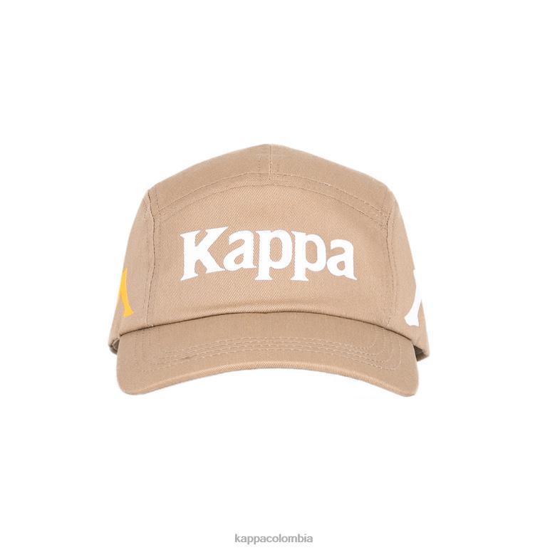 Kappa unisexo gorra anfrei auténtica beige B8N4D332