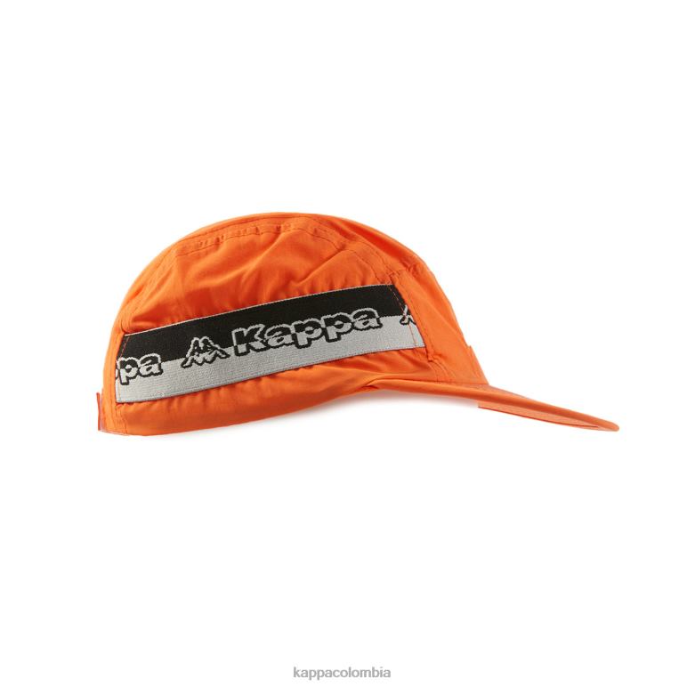 Kappa unisexo gorra dream con cinta del logo naranja B8N4D322