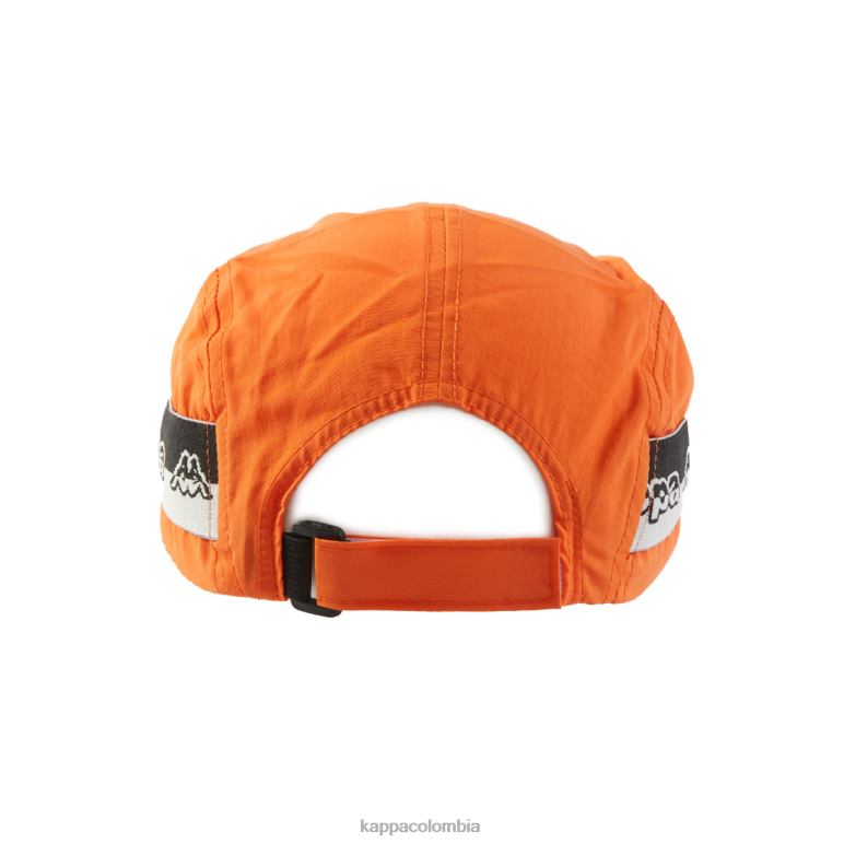 Kappa unisexo gorra dream con cinta del logo naranja B8N4D322