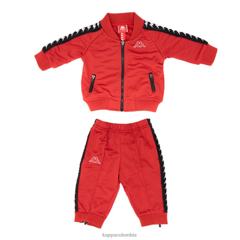 Kappa unisexo chandal bebe 222 banda sbain rojo B8N4D820