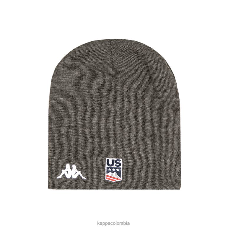Kappa unisexo 6cento wabato2 sombrero estadounidense gris B8N4D287