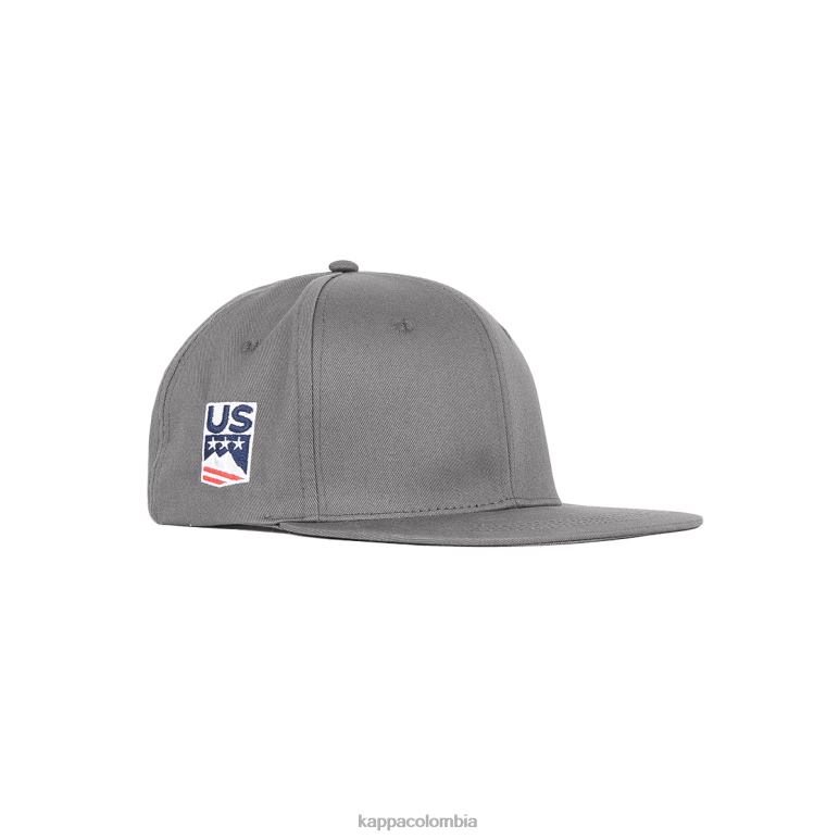 Kappa unisexo Sombrero de 6cento wraz us gris B8N4D288