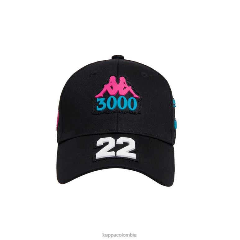 Kappa unisexo auténtico sombrero genga de gumball negro B8N4D307