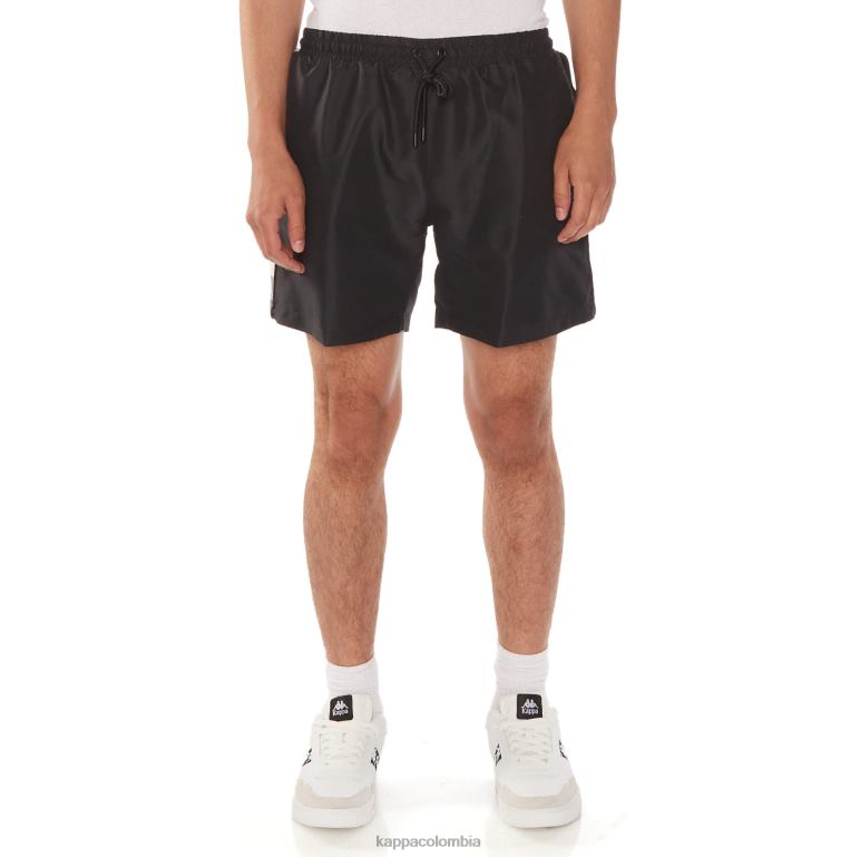 Kappa hombres auténticos bañadores Grant azabache negro B8N4D226