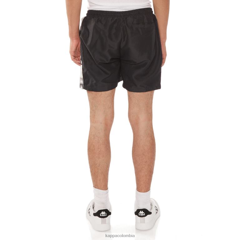 Kappa hombres auténticos bañadores Grant azabache negro B8N4D226