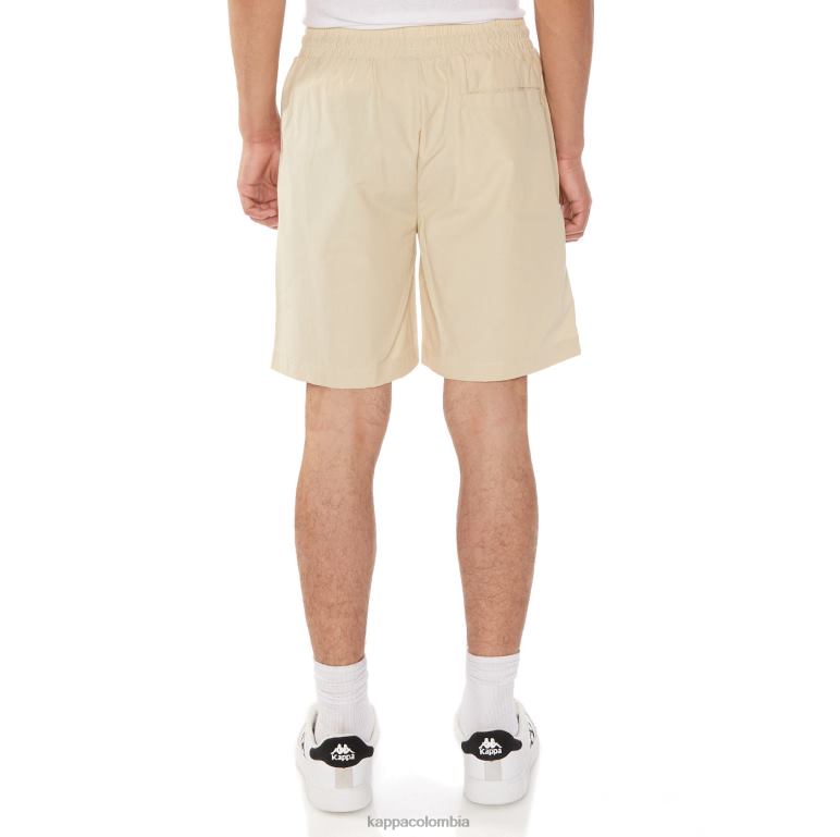 Kappa hombres pantalones cortos rojos beige B8N4D219