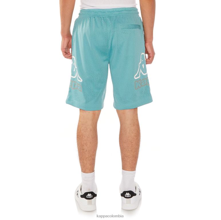 Kappa hombres shorts con logo y venado sabio B8N4D222