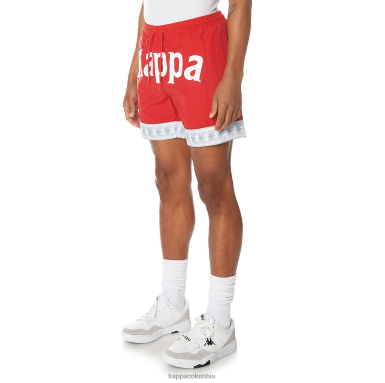 Kappa hombres shorts de baño 222 banda calband rojo B8N4D240