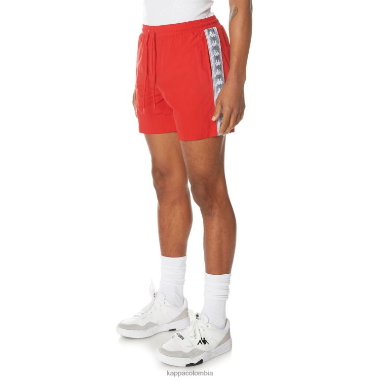 Kappa hombres shorts de baño 222 banda corty rojo B8N4D239