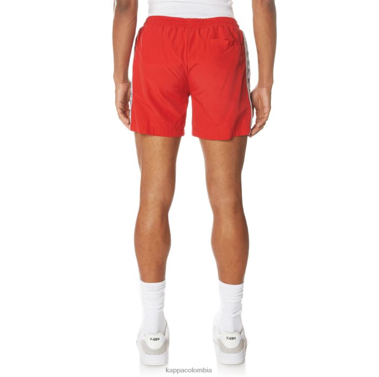 Kappa hombres shorts de baño 222 banda corty rojo B8N4D239