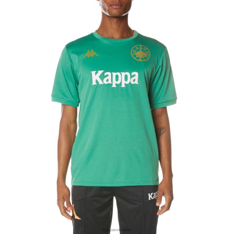 Kappa hombres auténtica camiseta de arnold verde B8N4D144