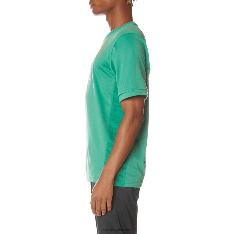 Kappa hombres auténtica camiseta de arnold verde B8N4D144