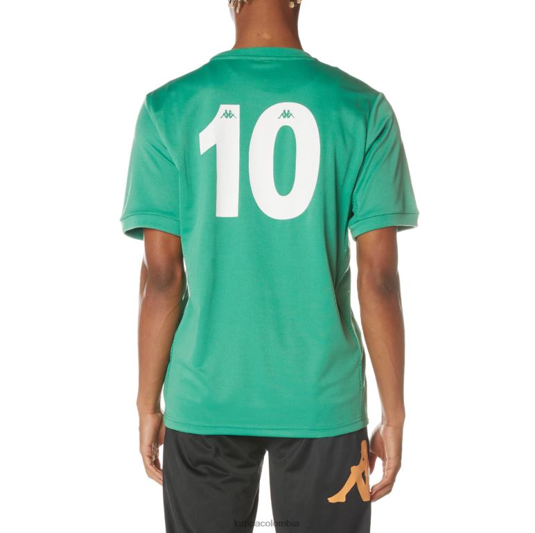 Kappa hombres auténtica camiseta de arnold verde B8N4D144