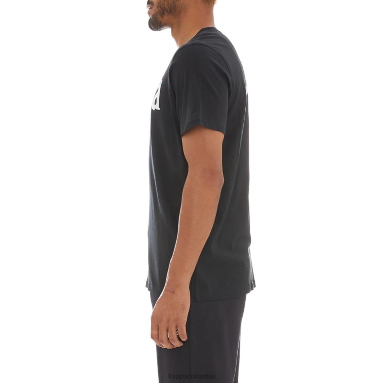 Kappa hombres auténtica camiseta sfreeze humo negro B8N4D178