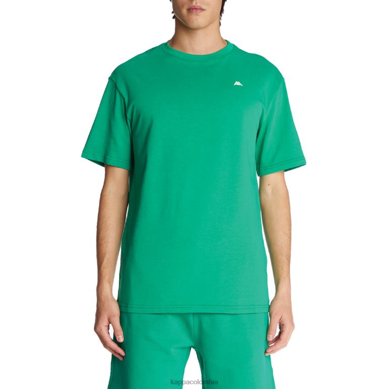 Kappa hombres bata giovani darphis camiseta Kelly verde B8N4D200