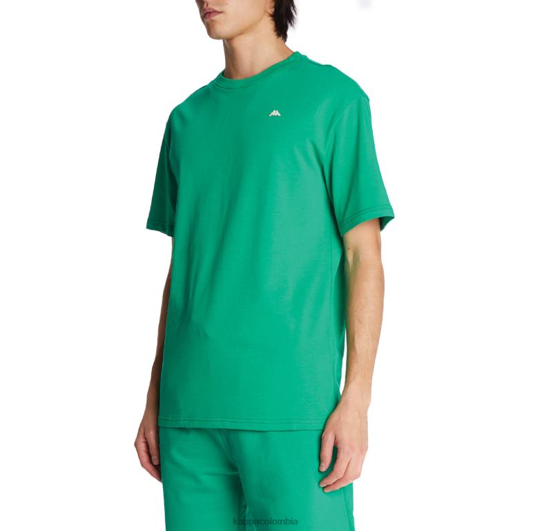 Kappa hombres bata giovani darphis camiseta Kelly verde B8N4D200