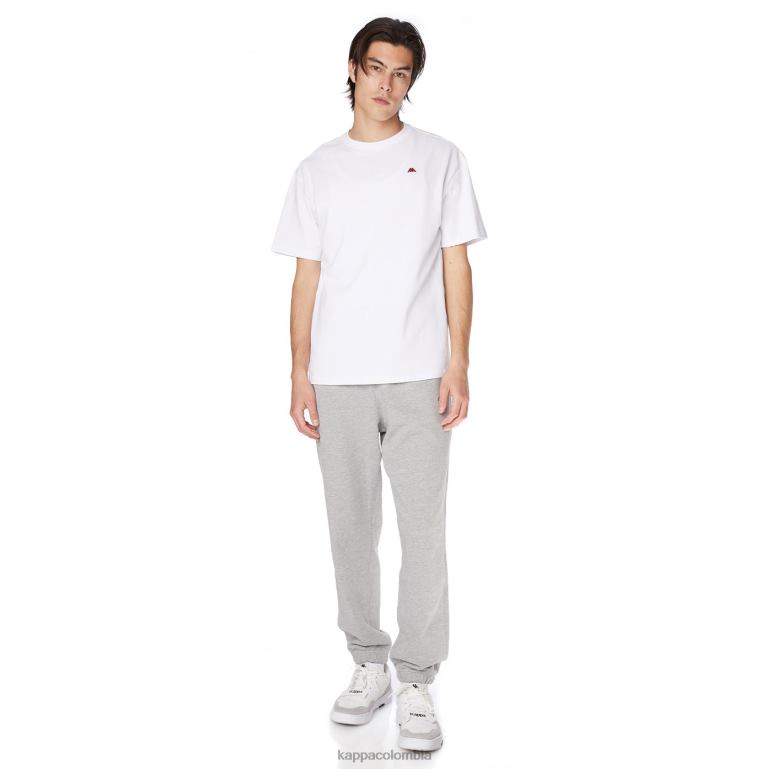 Kappa hombres bata giovani darphis camiseta blanco B8N4D201