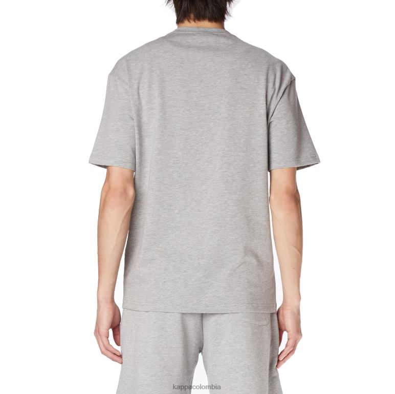 Kappa hombres bata giovani darphis camiseta gris claro B8N4D153