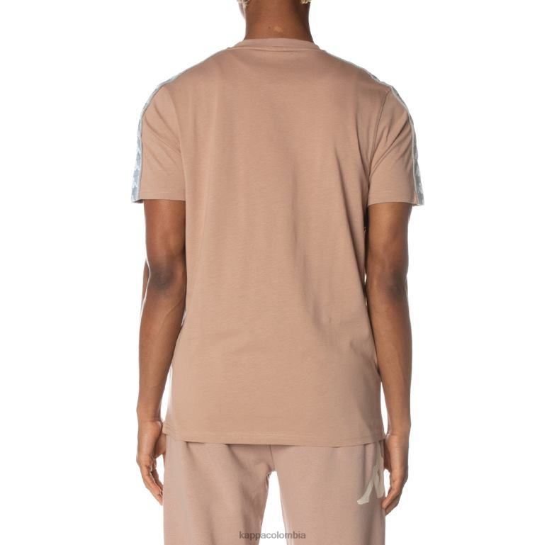 Kappa hombres camiseta 222 banda dabst beige B8N4D155