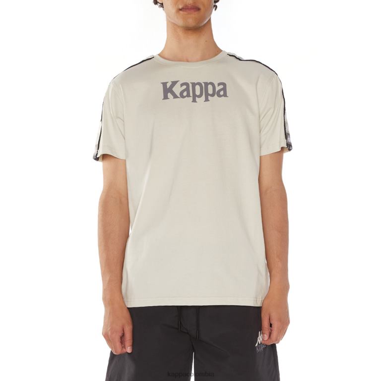 Kappa hombres camiseta artemisa auténtica gris B8N4D124