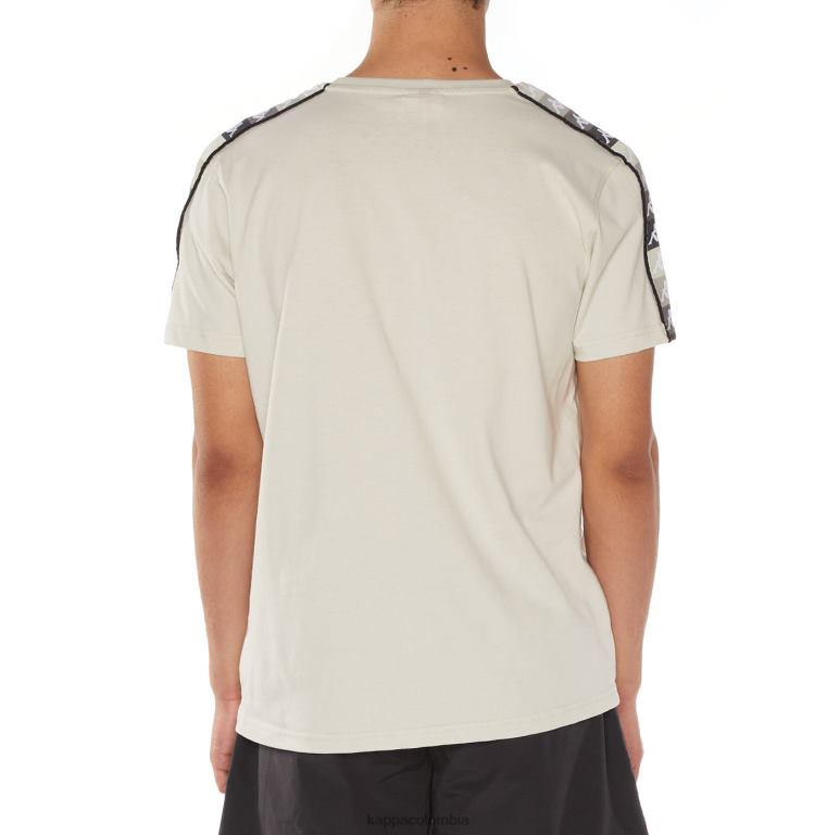 Kappa hombres camiseta artemisa auténtica gris B8N4D124