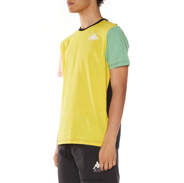 Kappa hombres camiseta auténtica de zabrze azabache negro B8N4D103