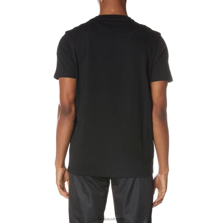 Kappa hombres camiseta autentica del cairo negro azabache B8N4D164