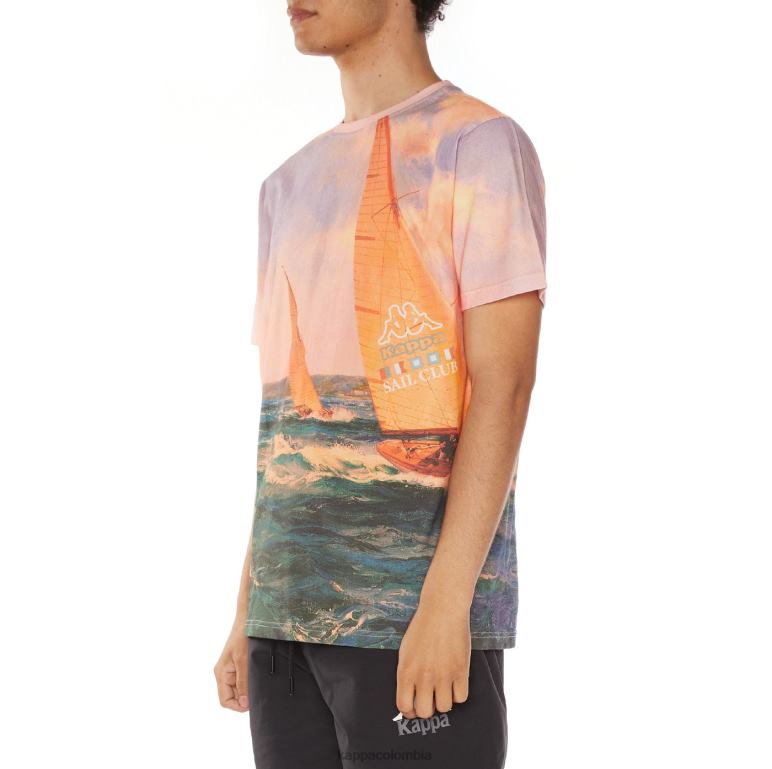 Kappa hombres camiseta carter beige B8N4D117