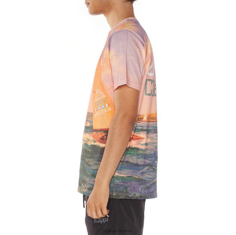 Kappa hombres camiseta carter beige B8N4D117