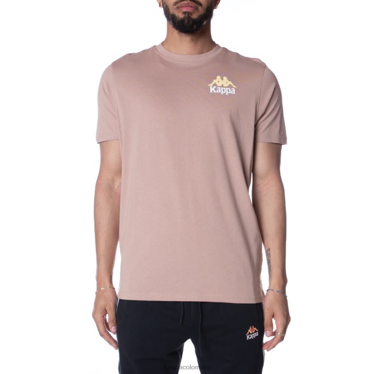 Kappa hombres camiseta de auténticos capaces beige B8N4D157