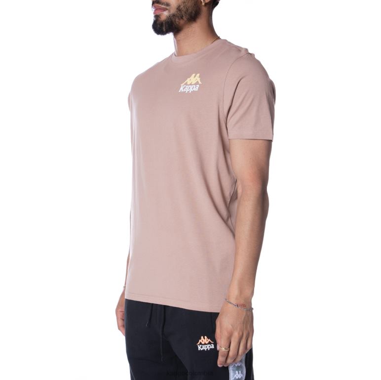 Kappa hombres camiseta de auténticos capaces beige B8N4D157