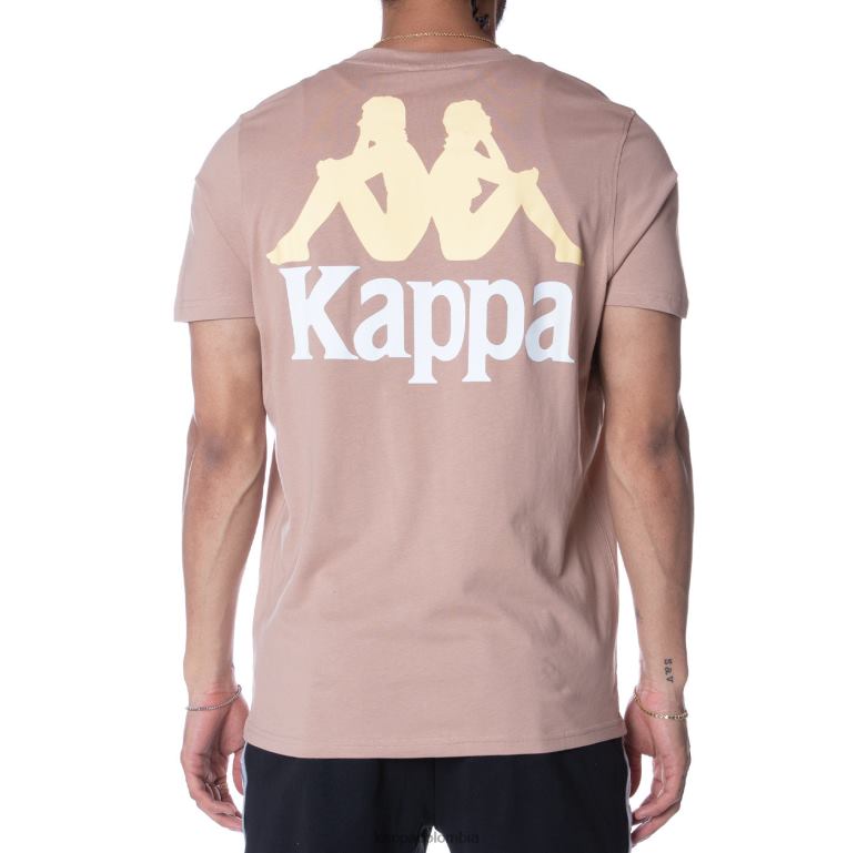 Kappa hombres camiseta de auténticos capaces beige B8N4D157