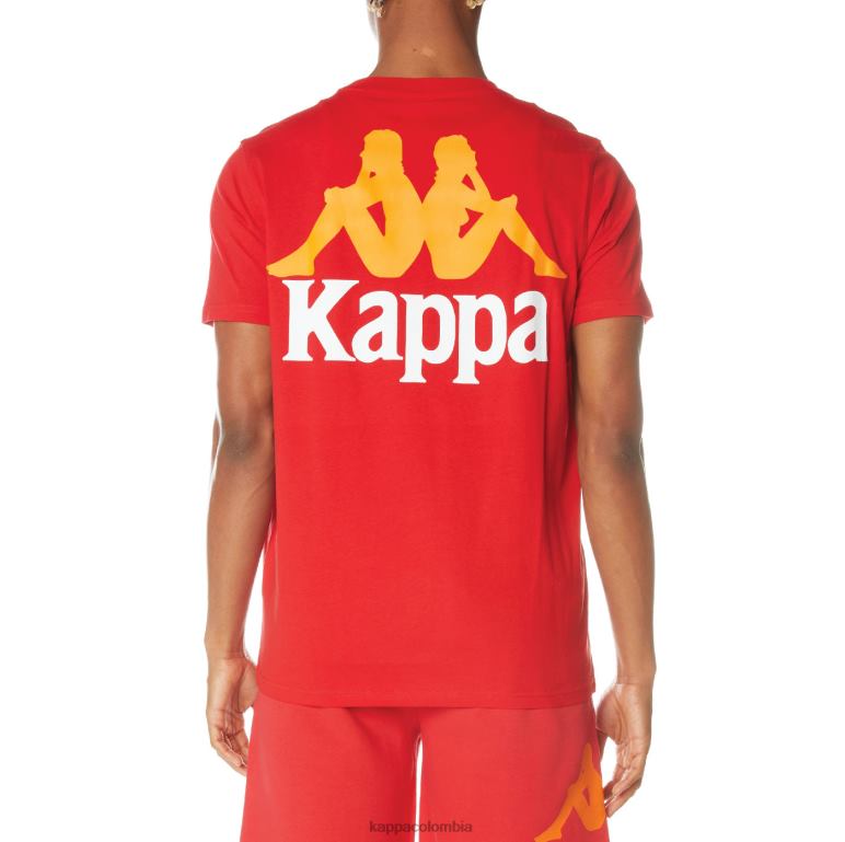Kappa hombres camiseta de auténticos capaces rojo B8N4D147