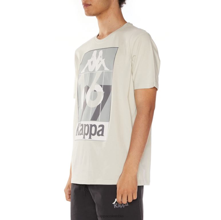 Kappa hombres camiseta de quinn gris B8N4D140