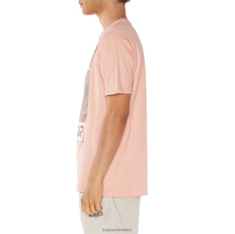 Kappa hombres camiseta de quinn rosa B8N4D107