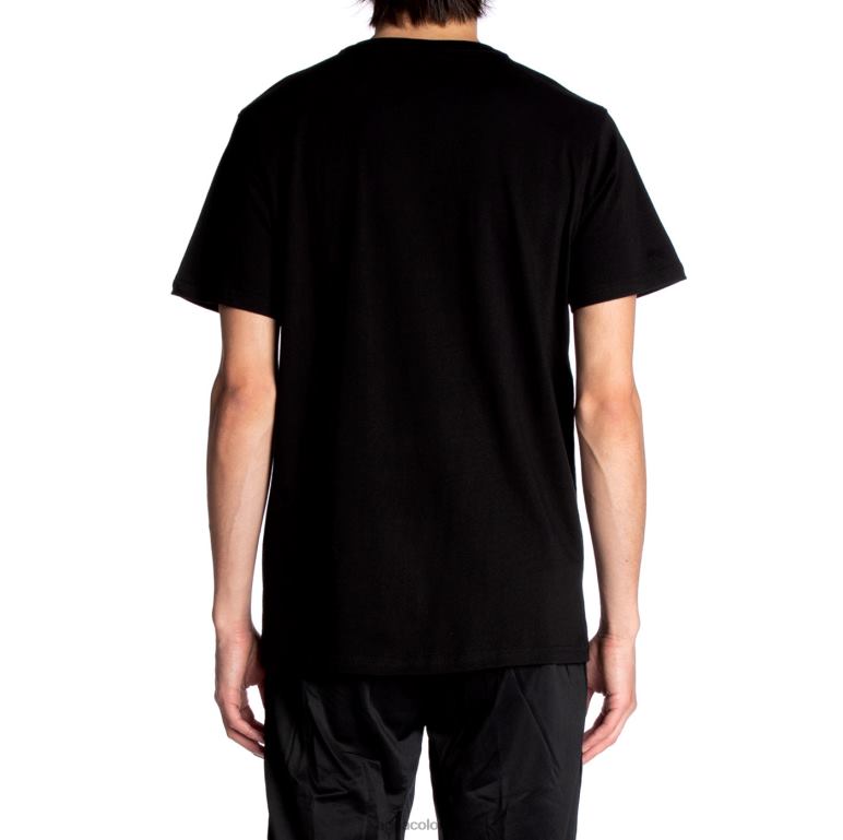 Kappa hombres camiseta estessi autentica azabache negro B8N4D128