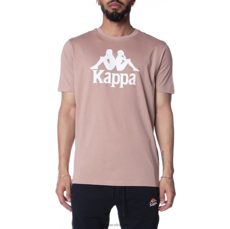 Kappa hombres camiseta estessi autentica beige B8N4D156