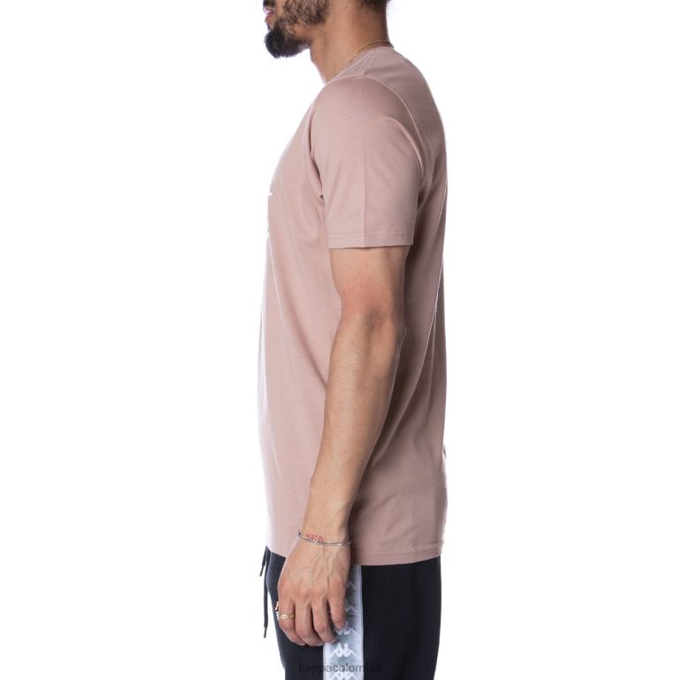 Kappa hombres camiseta estessi autentica beige B8N4D156
