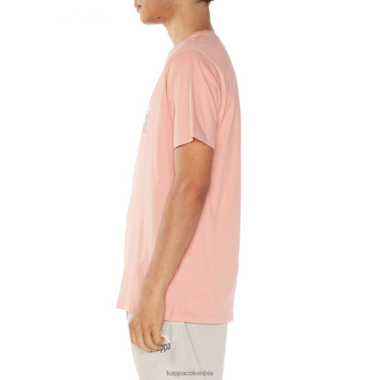 Kappa hombres camiseta estessi autentica rosa B8N4D105