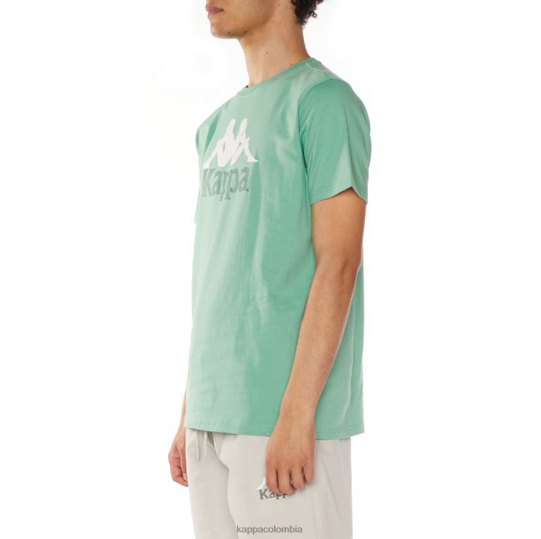 Kappa hombres camiseta estessi autentica verde B8N4D106