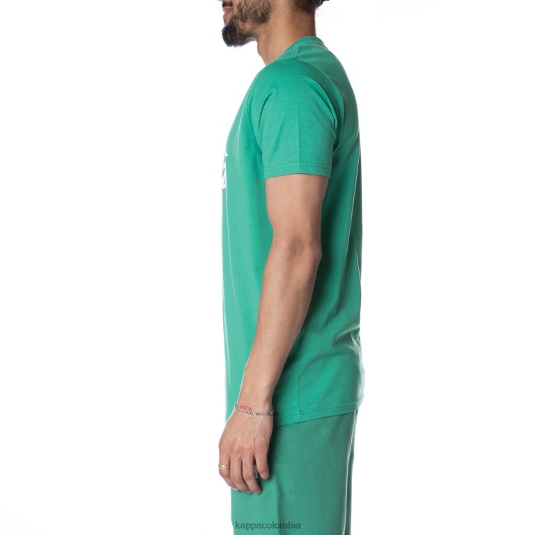 Kappa hombres camiseta estessi autentica verde B8N4D148