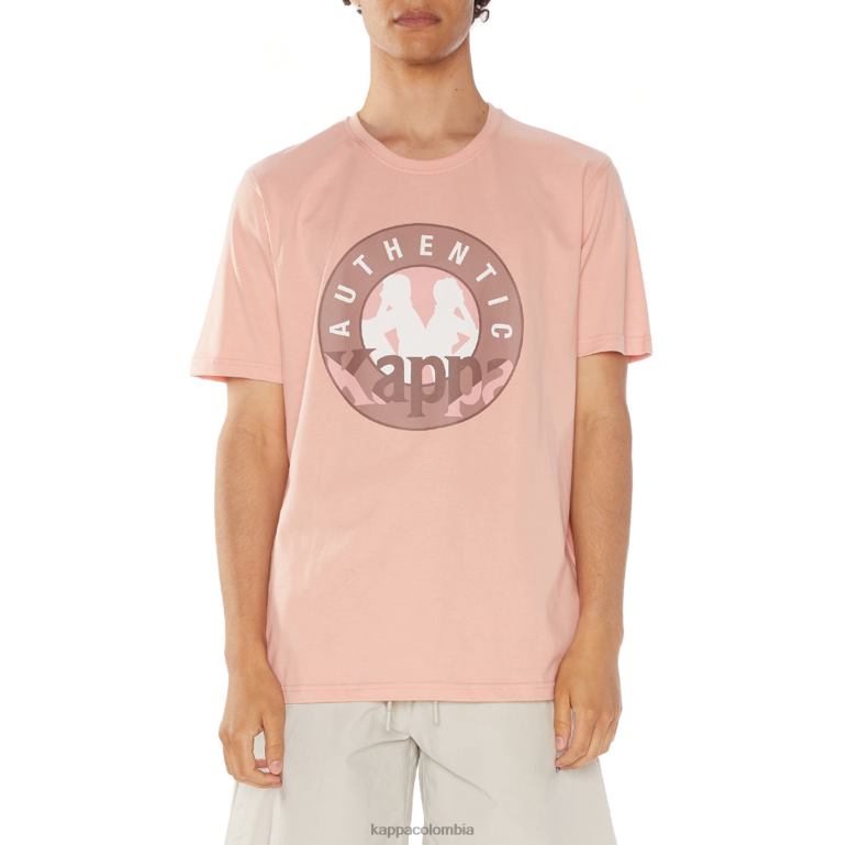 Kappa hombres camiseta isla rosa B8N4D111