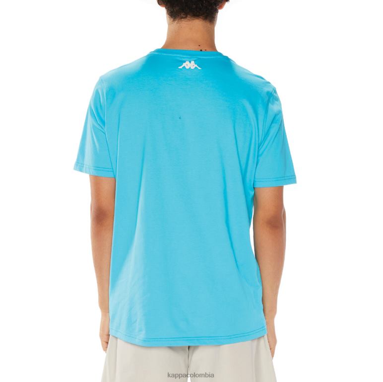Kappa hombres camiseta isla turquesa B8N4D138