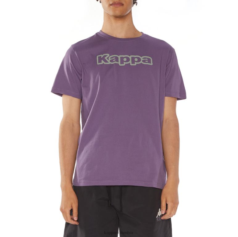 Kappa hombres camiseta onis logo Violeta B8N4D123