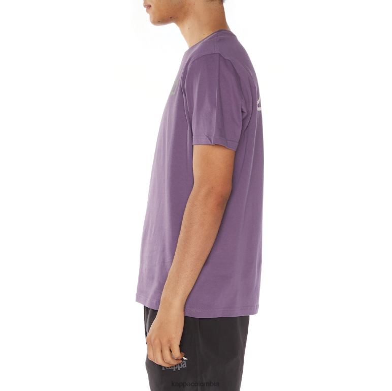 Kappa hombres camiseta onis logo Violeta B8N4D123