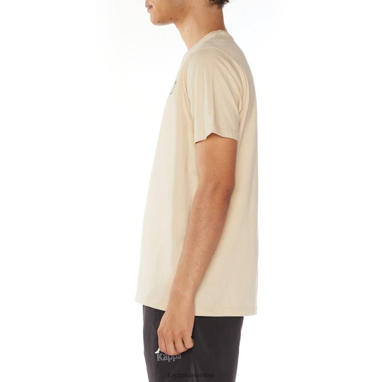 Kappa hombres camiseta onis logo beige B8N4D114