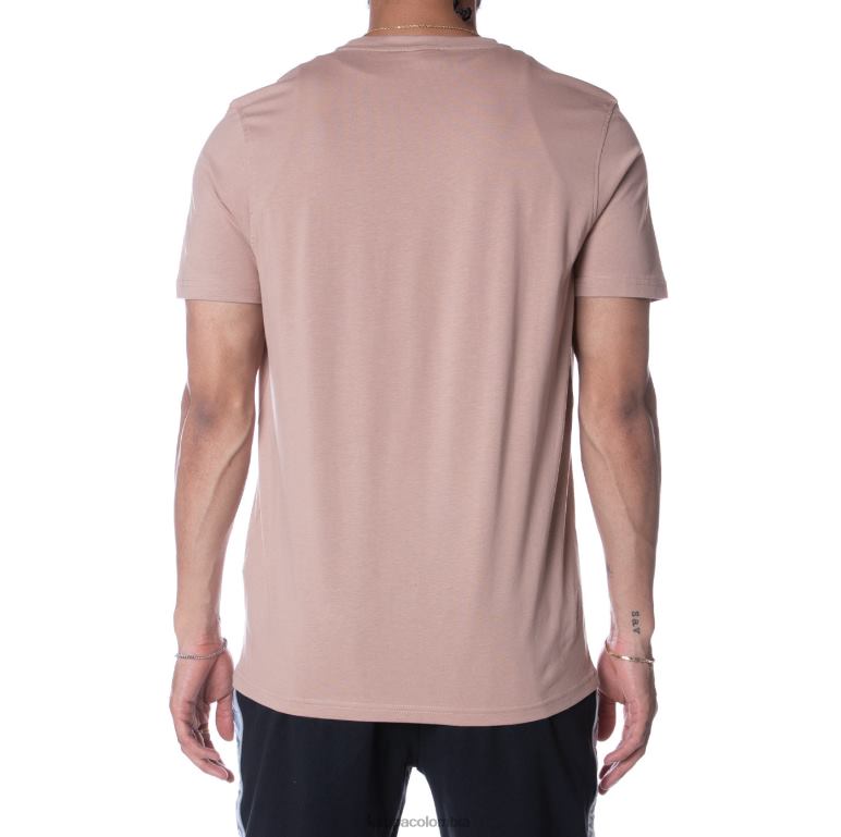 Kappa hombres camiseta osiris autentica beige B8N4D167