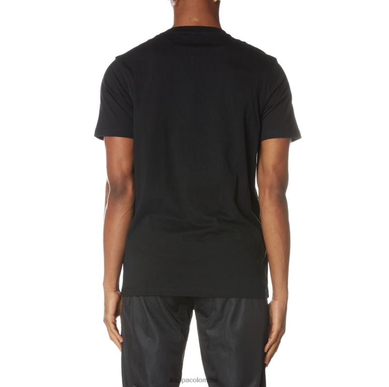 Kappa hombres camiseta osiris autentica negro azabache B8N4D163